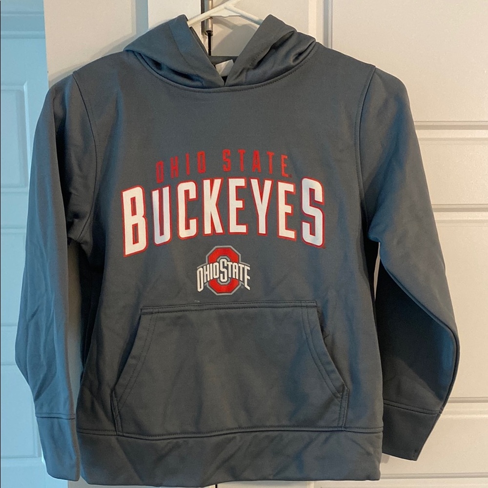 Ohio State Buckeyes Kids Hoodie - Gray